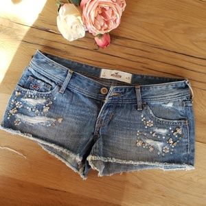 Ultra short shorts  by hollister